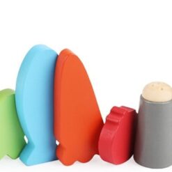 Joc de rol din lemn cu bucatarie tip Montessori