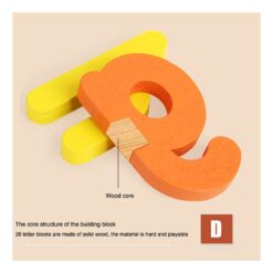 Joc din lemn Invata Cuvintele in Engleza