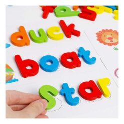 Joc din lemn Invata Cuvintele in Engleza