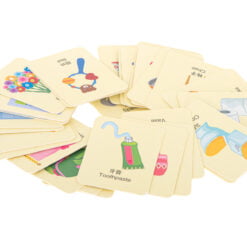 Joc educativ de asociere - carti de joc cu obiecte