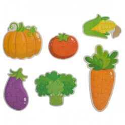 Set 6 Puzzle cu Legume