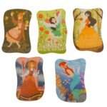 Set 5 Puzzle-uri cu Printese, 3 ani