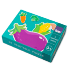 Set Puzzle din lemn cu 6 Legume