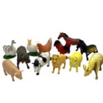 Set de 12 figurine, Animale de la ferma
