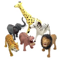 Set de 6 animale mari salbatice - Wild Playset