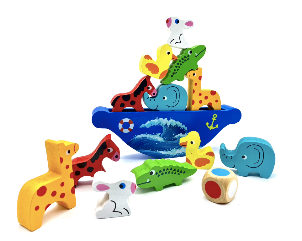 Joc de echilibru - Corabia Animalelor, 2 ani