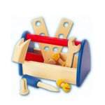 Trusa de scule din lemn 12 piese, 3 ani