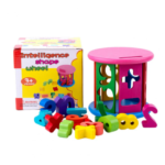 Sortator de forme geometrice, Cifre si Culori, 3 ani