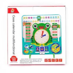 Joc Ceas Calendar din Lemn - Limba Romana