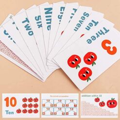 Joc Montessori Matematica si Dexteritate - Copacul cu mere