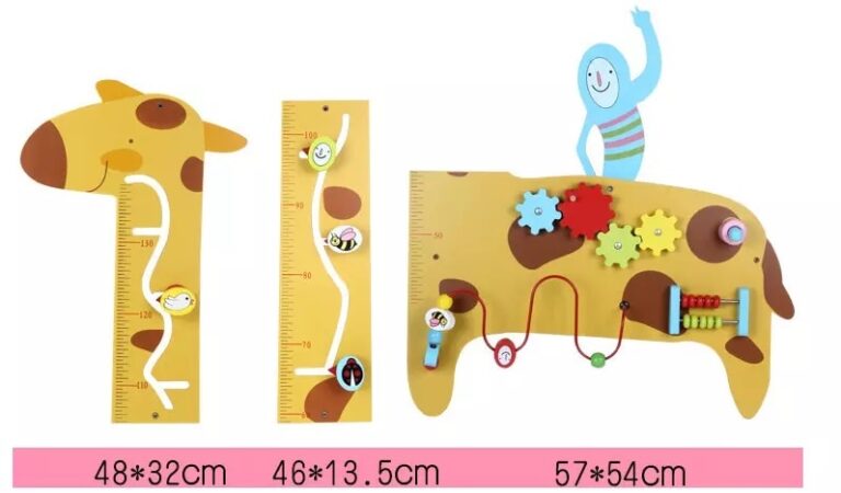 Busy-Board cu Panou pentru masurarea inaltimii copiilor