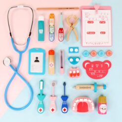 Jucarie de Rol din lemn - Set Dentist