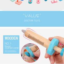 Jucarie de Rol din lemn - Set Dentist