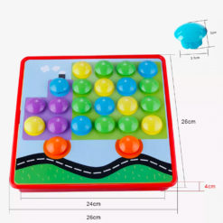 Joc Mozaic Creativ 12 planse - Button Idea