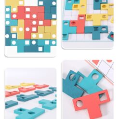 Joc de logica si inteligenta - Puzzle tip T