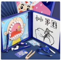 Joc de rol din lemn - Invata sa te speli pe dinti