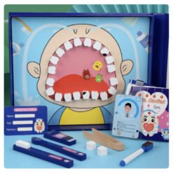 Joc de rol din lemn - Invata sa te speli pe dinti