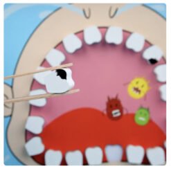 Joc de rol din lemn - Invata sa te speli pe dinti