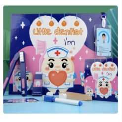 Joc de rol din lemn - Invata sa te speli pe dinti