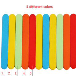 Joc educativ din lemn cu betisoare pentru prescolari