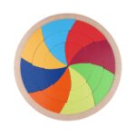 Joc mozaic - Mandala puzzle din lemn