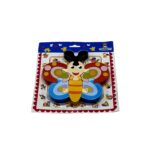 Puzzle 3D mic, din lemn - Fluturas