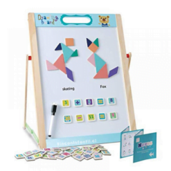 Tabla Magnetica pentru scris si desenat cu tangram