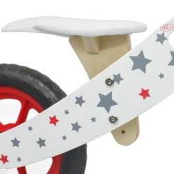 Bicicleta din lemn fara pedale pentru copii