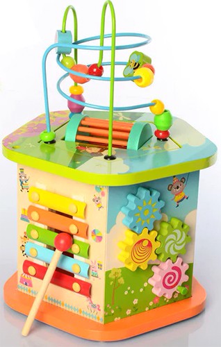 Centru de activitati 8 in 1 - Jucarie educativa bebelusi 05