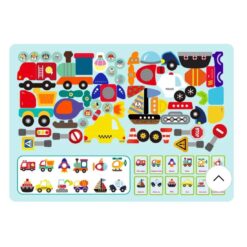 Carte Magnetica Montessori - Mijloace de transport