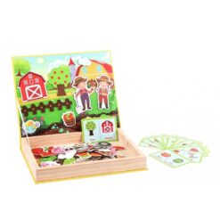 Carte Magnetica Montessori - Viata la ferma