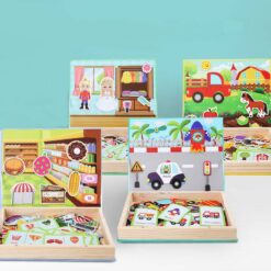 Carte Magnetica Montessori - Viata la ferma