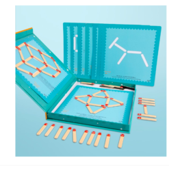 Joc Magnetic de tip Montessori, de logica - Betisoare, 3 ani+