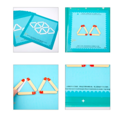 Joc Magnetic de tip Montessori, de logica - Betisoare, 3 ani+