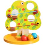 Jucarie educativa de tip Montessori - Copacelul cu bile, 2 ani