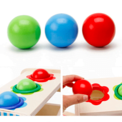 Jucarie educativa tip Montessori - Xilofon cu bile si ciocan