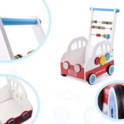 Antepremergator din lemn tip Carucior si Masinuta