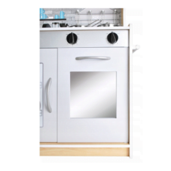 Bucatarie din lemn complet utilata, cu sunete si lumini, 80x80 cm