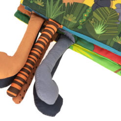 Carte senzoriala bebelusi si jucarie pentru dentitie