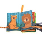 Carte senzoriala bebelusi si jucarie pentru dentitie