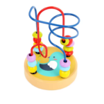 Jucarie educativa pentru bebelusi, cu labirint de margele