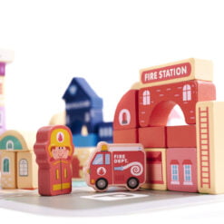 Set 100 de cuburi in galetusa cu sortator de forme geometrice