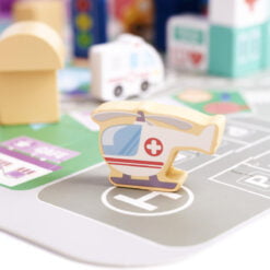 Set 100 de cuburi in galetusa cu sortator de forme geometrice