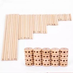 Joc Montessori pentru indemanare - Set 60 piese