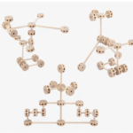 Joc Montessori pentru indemanare - Set 60 piese