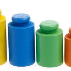 Joc educativ Montessori - Balanta cu greutati din lemn