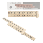 Jucarie educativa din lemn cu operatii matematice simple