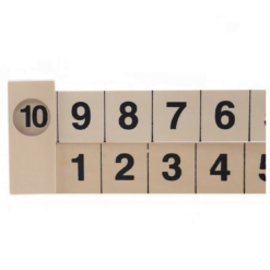 Jucarie educativa din lemn cu operatii matematice simple