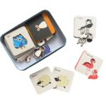 Primul Puzzle al bebelusului - Joc de asociere cu animale, 24 piese