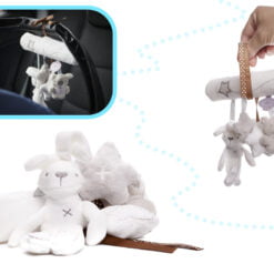 Jucarie zornaitoare din plus pentru patut si carucior